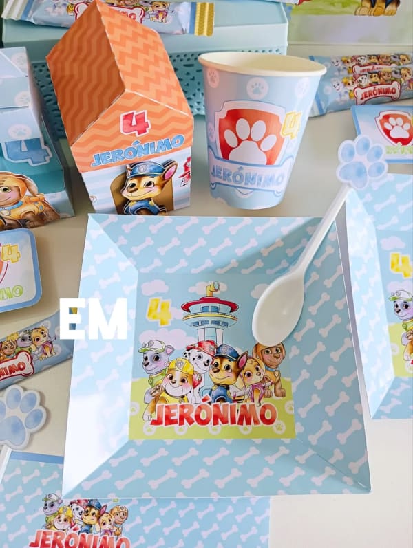 Paw Patrol party favors