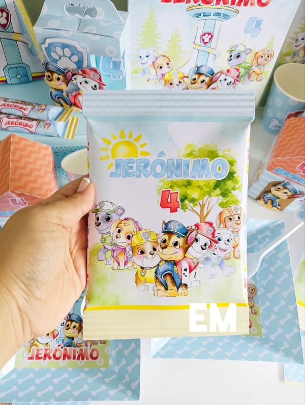 Paw Patrol party favors