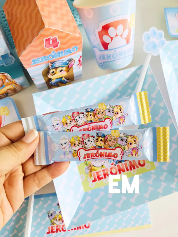 Paw Patrol party favors