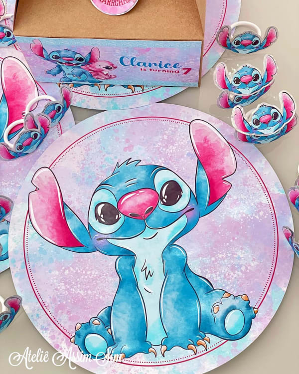 Stitch 7th birthday
