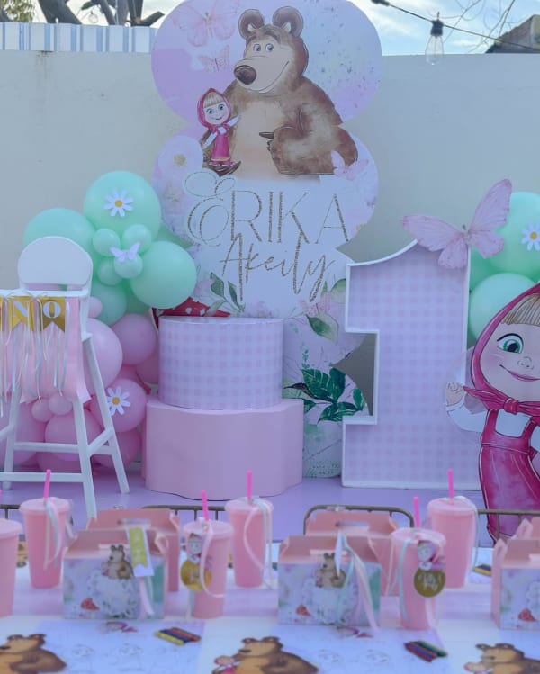 Masha and the Bear 1st birthday