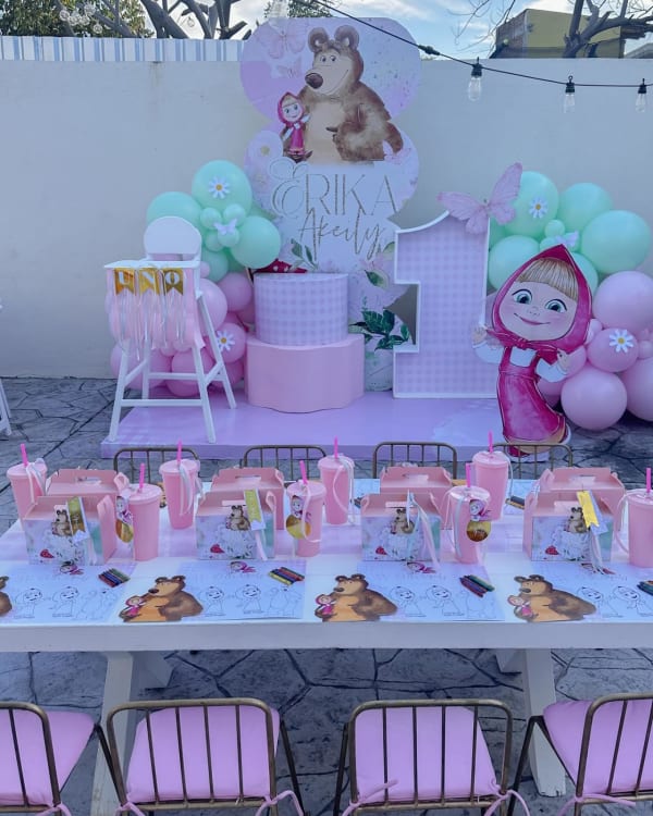 Masha and the Bear 1st birthday