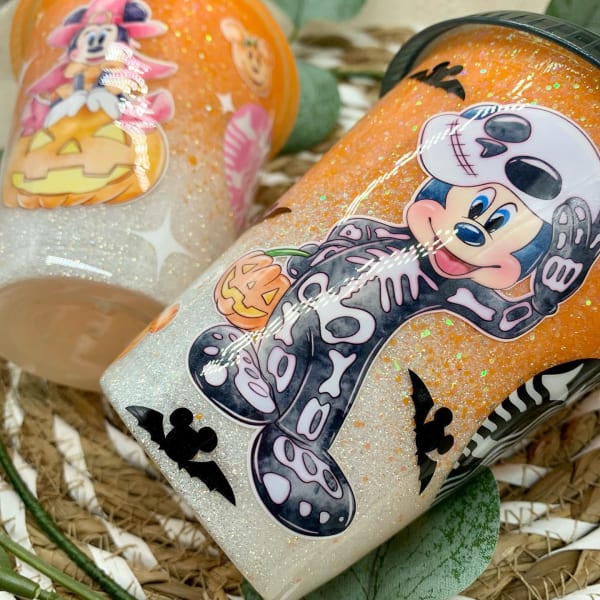 Mickey Halloween tumblers