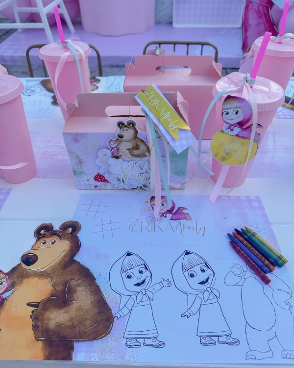 Masha and the Bear 1st birthday