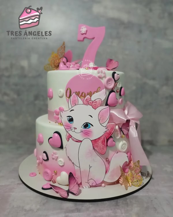 Marie Aristocats birthday cake
