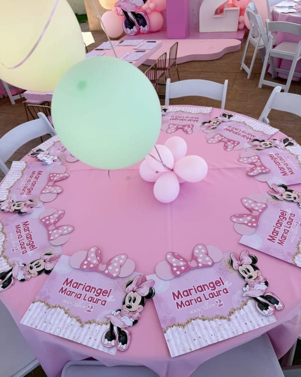 Minnie Mouse birthday party