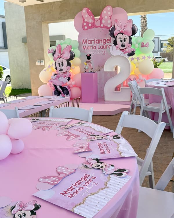 Minnie Mouse birthday party