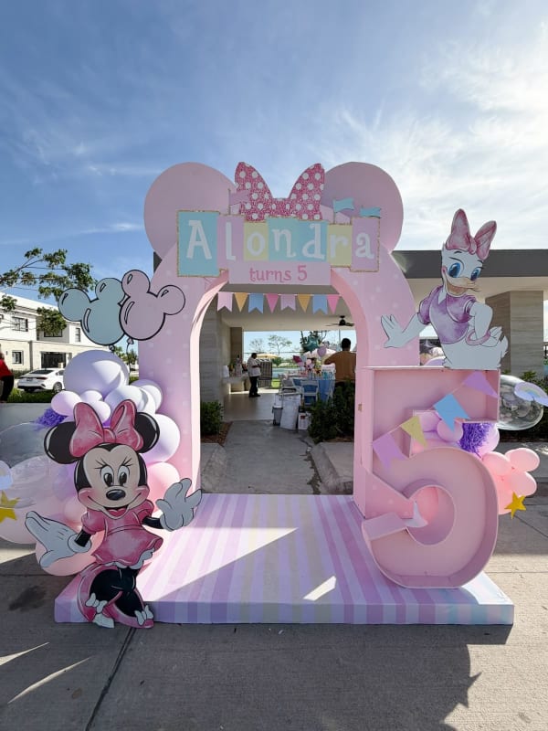 Mickey and friends 5th birthday