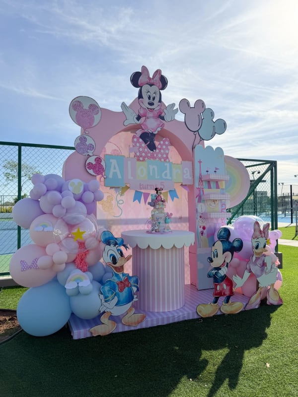 Mickey and friends 5th birthday