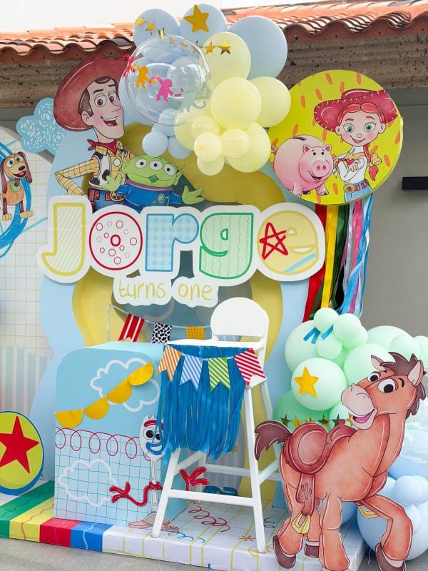Jessie and Bullseye birthday party