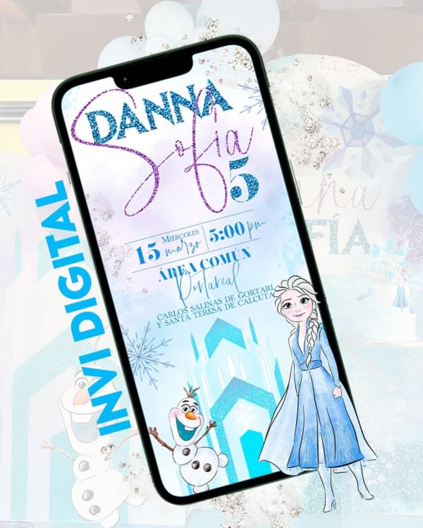 Frozen 5th birthday