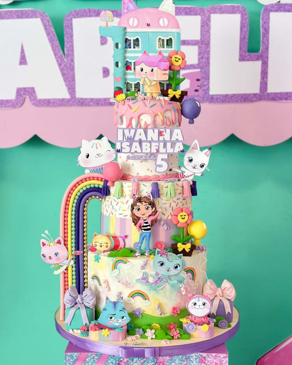 Gabby's Dollhouse 5th birthday