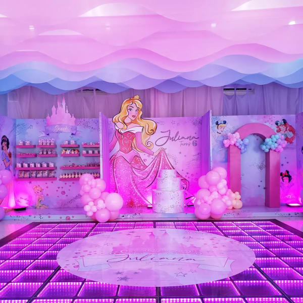 Disney princesses birthday party