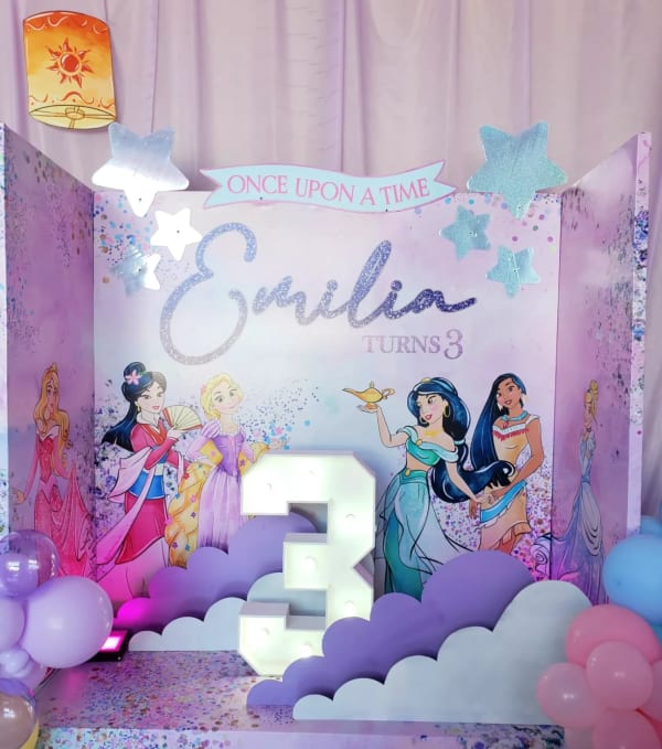 Disney princesses birthday party