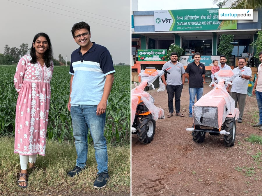 पुणेस्थित बलिस्तो एग्रीटेकने इलेक्ट्रिक शेती यंत्रांद्वारे कमावले ₹७० लाख