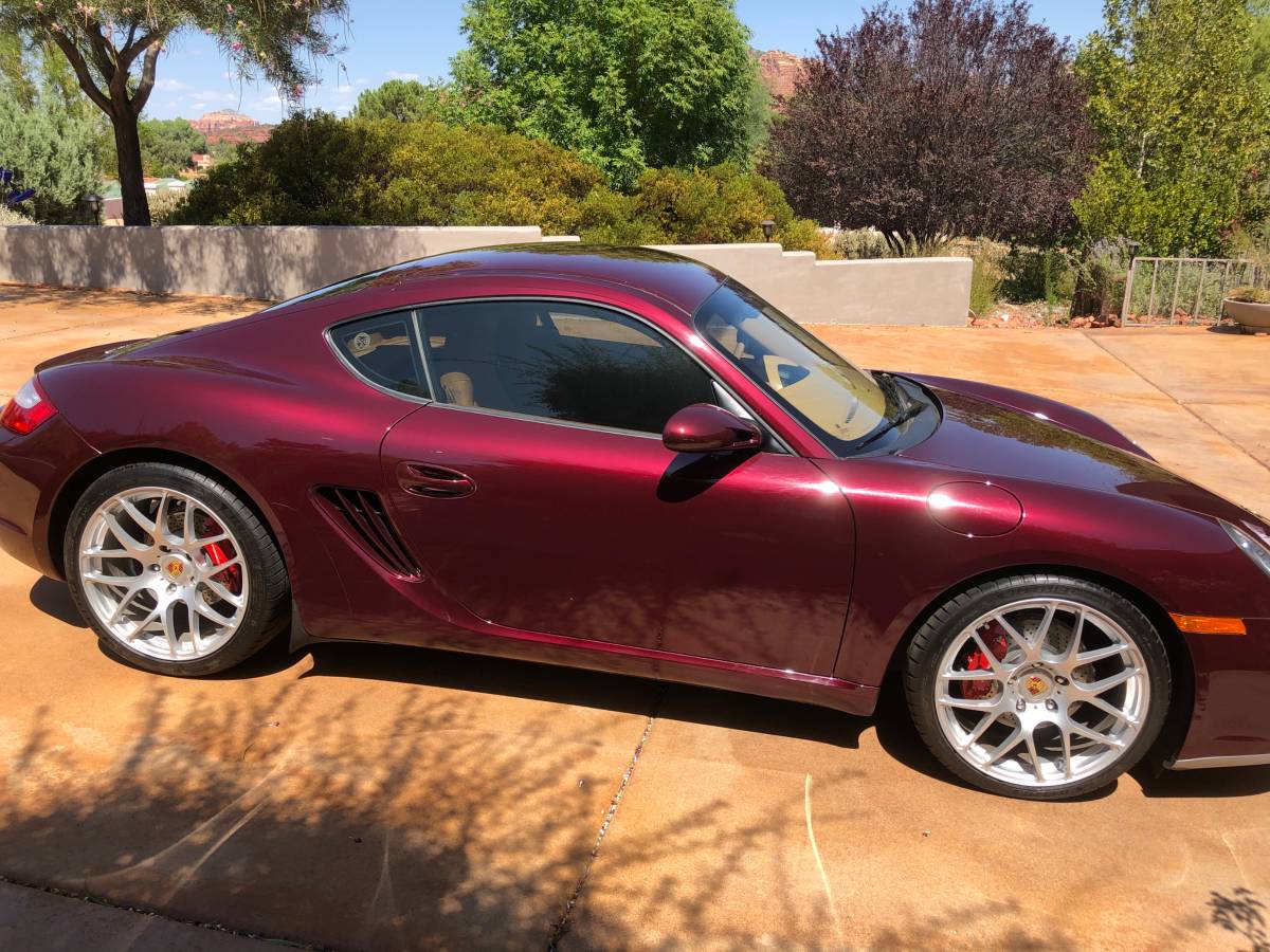 carmon red metallic type 987 32k mile 2006 porsche cayman 6 speed carmon red metallic type 987 32k mile 2006 porsche cayman 6 speed