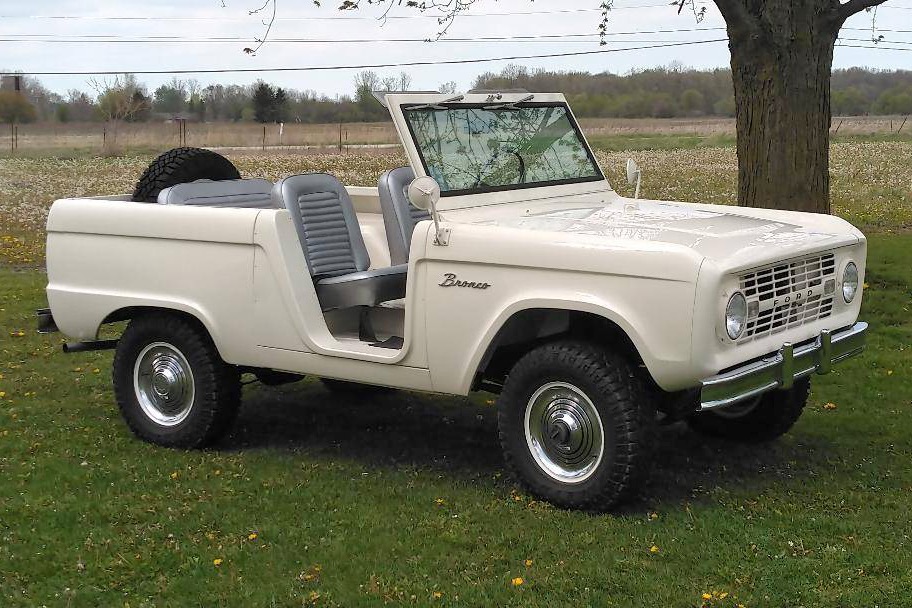 The Rarest Of The Rare Restored U13 Budd Truck 17k Mile 1966 Ford Bronco Roadster Zero260