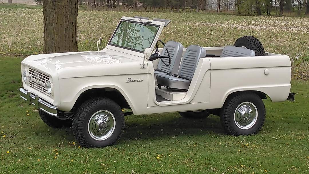 The Rarest Of The Rare Restored U13 Budd Truck 17k Mile 1966 Ford Bronco Roadster Zero260