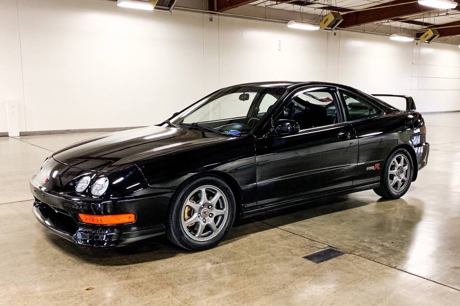 acura integra black rims