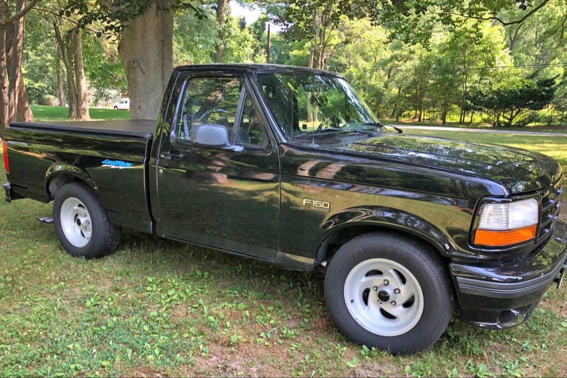 Black Lightning: 42k Mile 1994 Ford F-150 SVT Lightning Pickup | Zero260