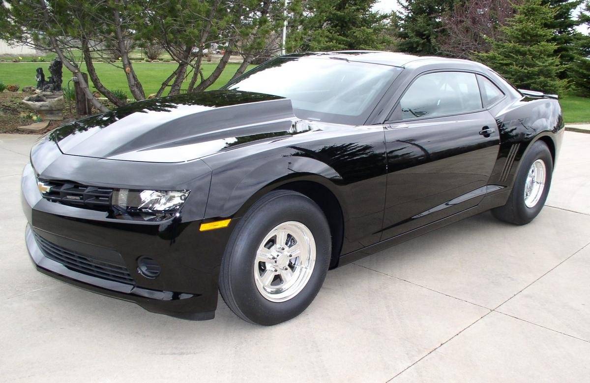 Back In Black 1 Of 1 2014 Chevrolet Camaro Copo 4 Speed Zero260