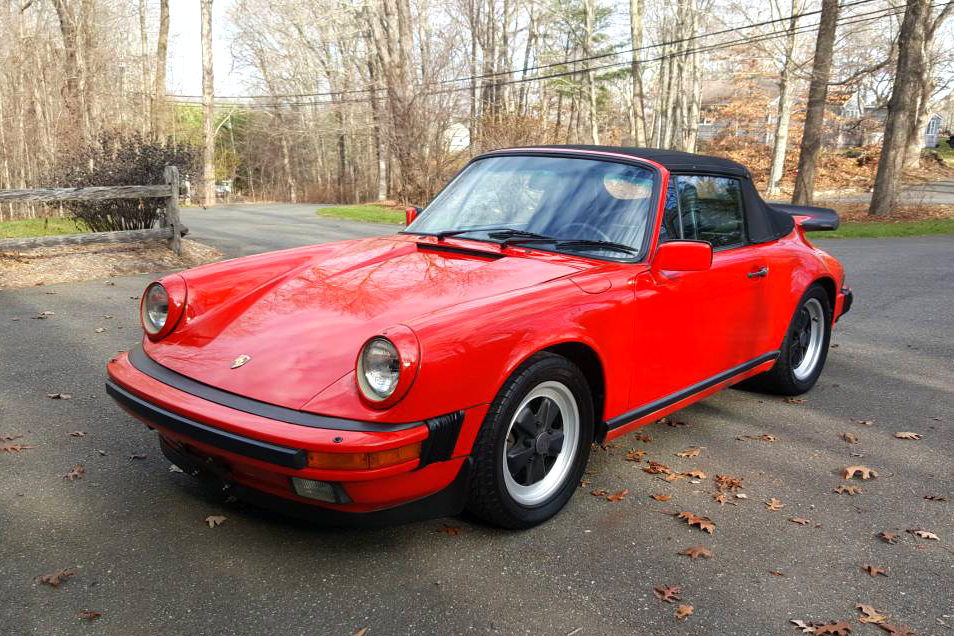 Sound, Spoilered and Sensibly Priced : 55k-Mile 1986 Porsche 911 Carrera  Cabriolet | Zero260