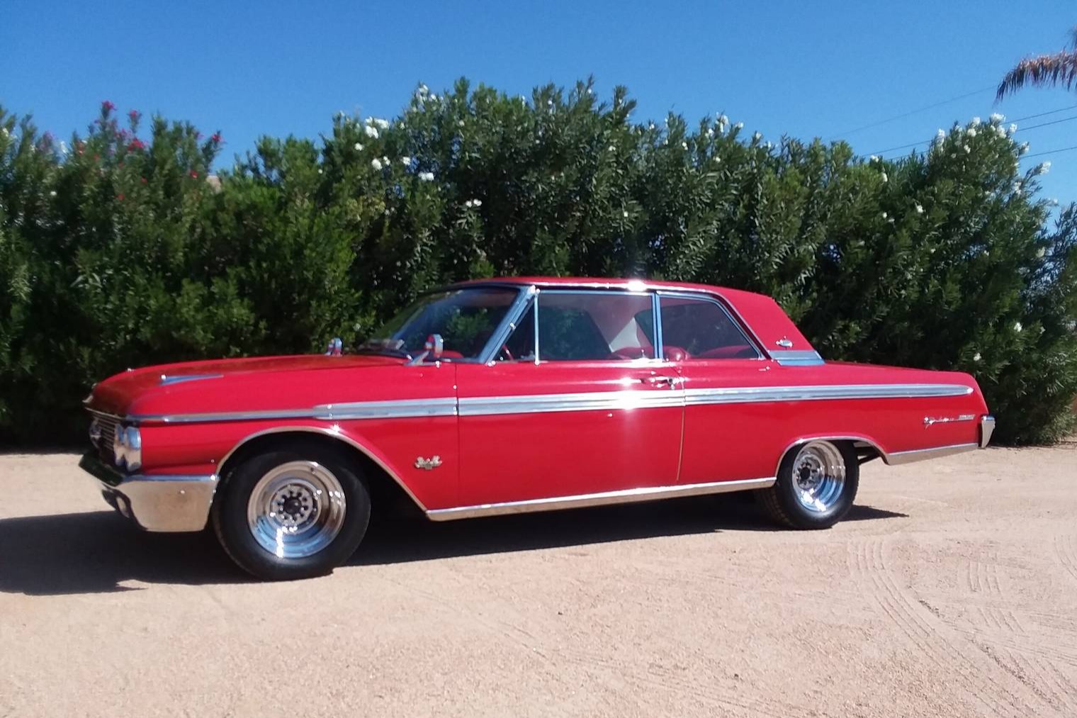 Rangoon Red Raider: 1962 Ford Galaxie 500XL 406/405 M-Code 2-Door Hardtop  Sedan 4-Speed | Zero260