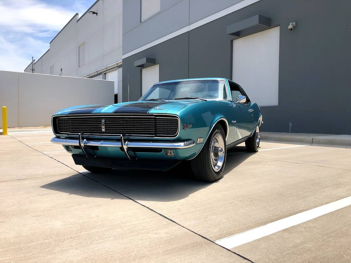 Award Winning Trans Am Homologation Special 1968 Chevrolet Camaro Rs Z28 Cross Ram 4 Speed Zero260