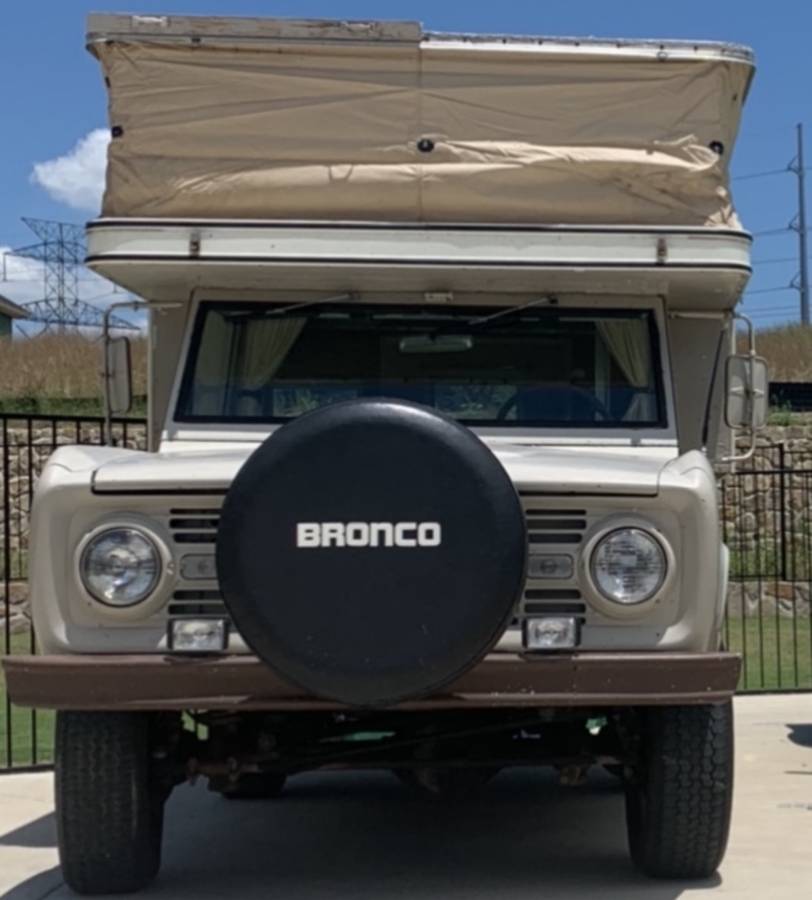 Well Traveled U15 With Vintage Pop Up Camper 1967 Ford Bronco 2 Zero260 Well Traveled U15 With Vintage Pop Up Camper 1967 Ford Bronco 2 Zero260