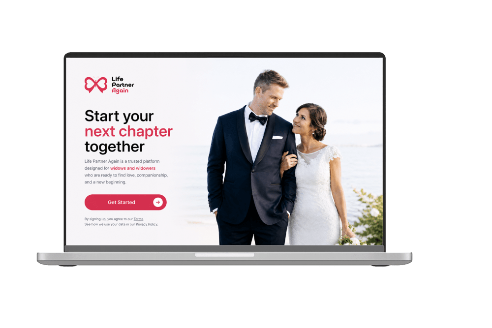 Lifepartner Again — website screenshot