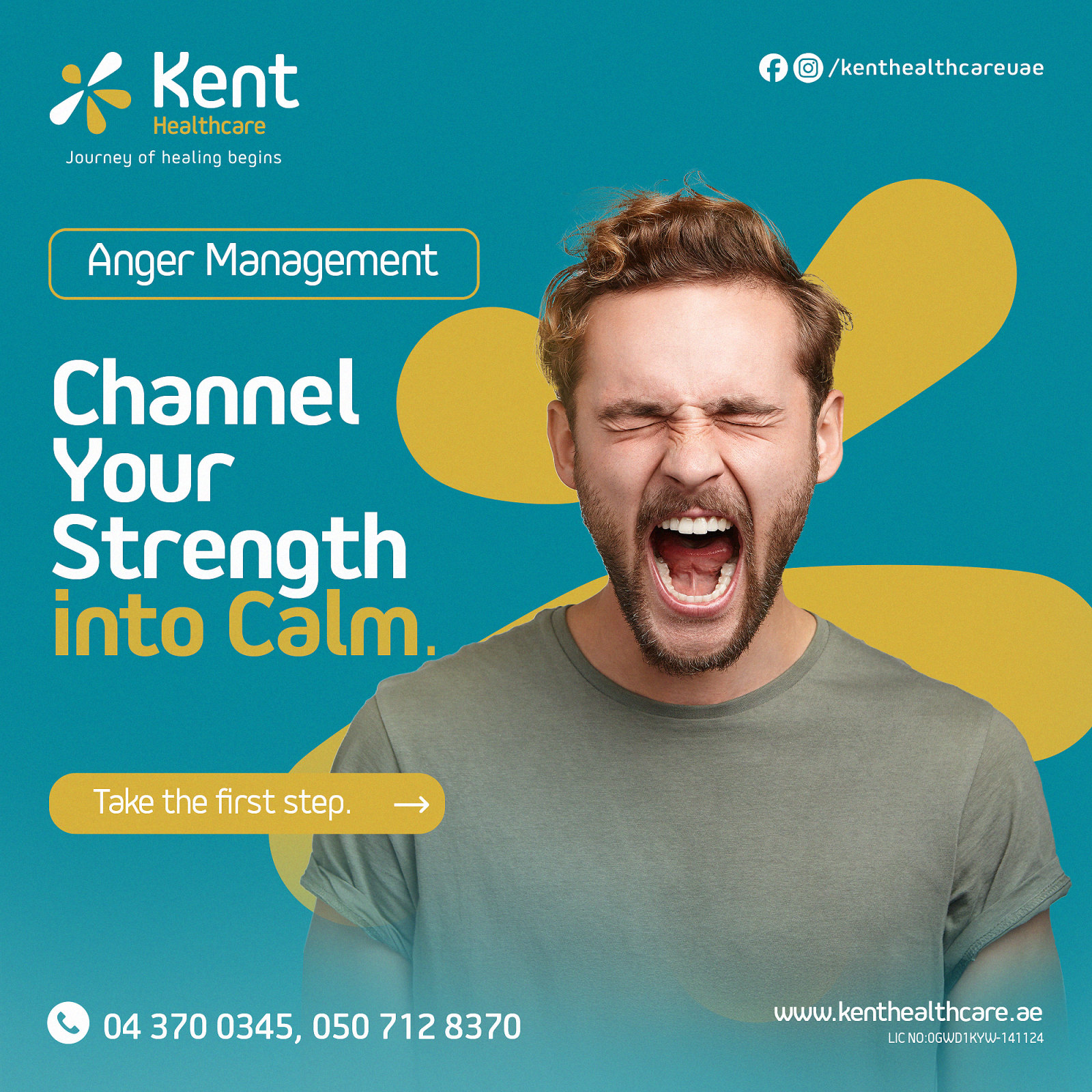Kent Healthcare anger management campaign