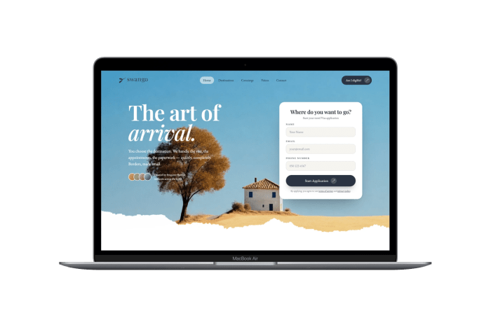 Swango — website screenshot