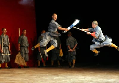 Shaolin-Kung-Fu-Vorführgruppe, China