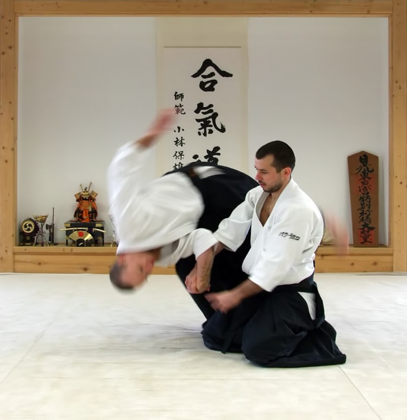 Morihei Ueshiba, Gründer des Aikido, 1939