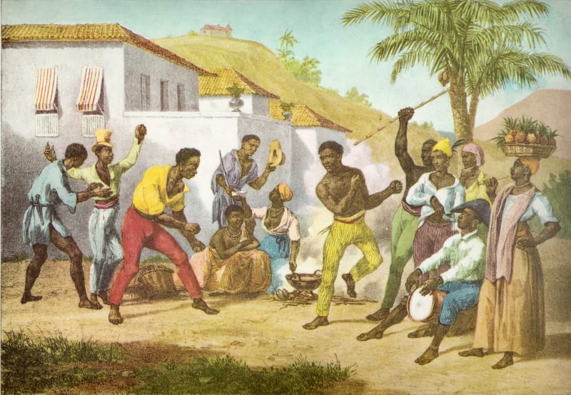 Capoeira — the jogo between two players