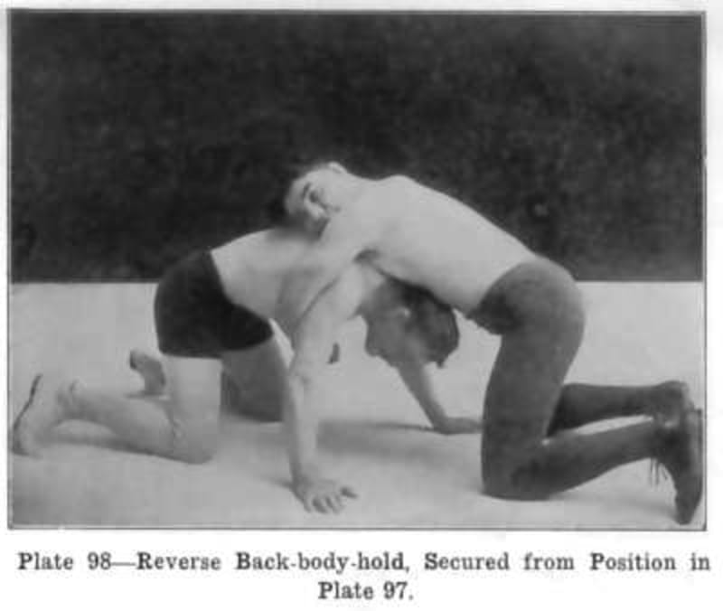 Catch wrestling — submission hold