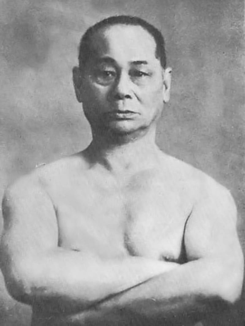 Motobu Chōki (1870–1944), Aufnahme aus seinem Buch von 1932