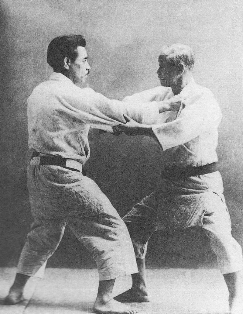 Jigoro Kano, Gründer des Judo, im Alter von 28 Jahren, 1887