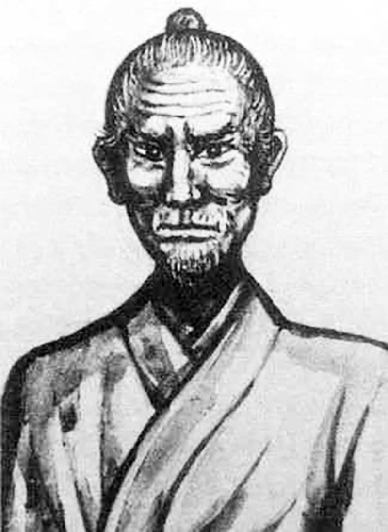 Porträt von Matsumura Sōkon (1809–1899), Okinawa Karate Kaikan