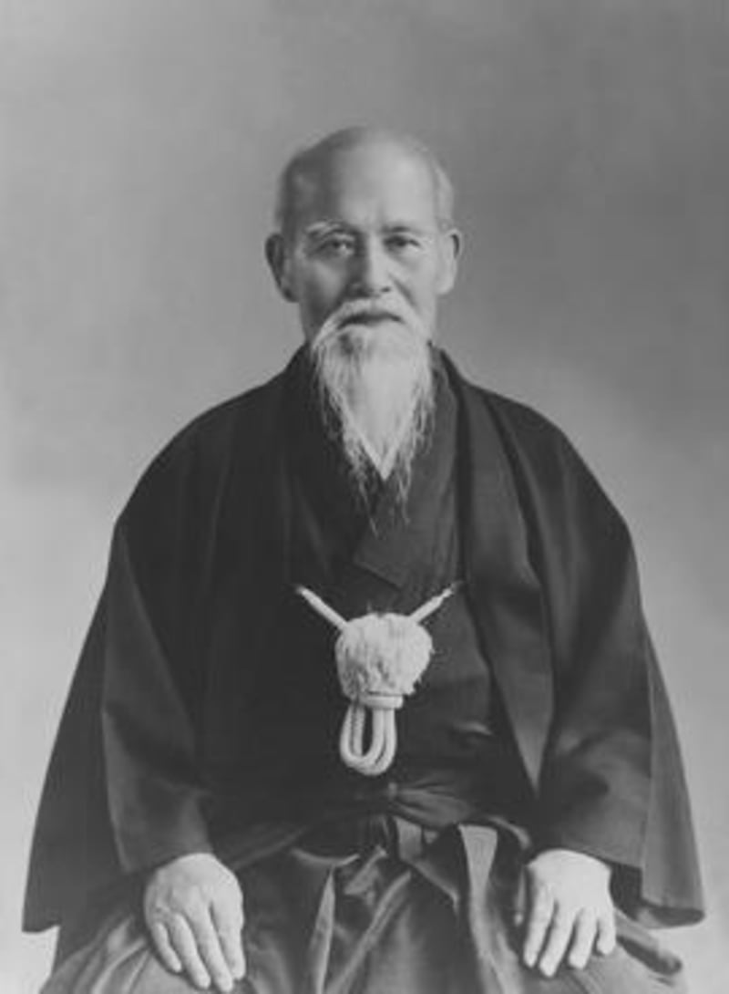 Morihei Ueshiba, founder of Aikido
