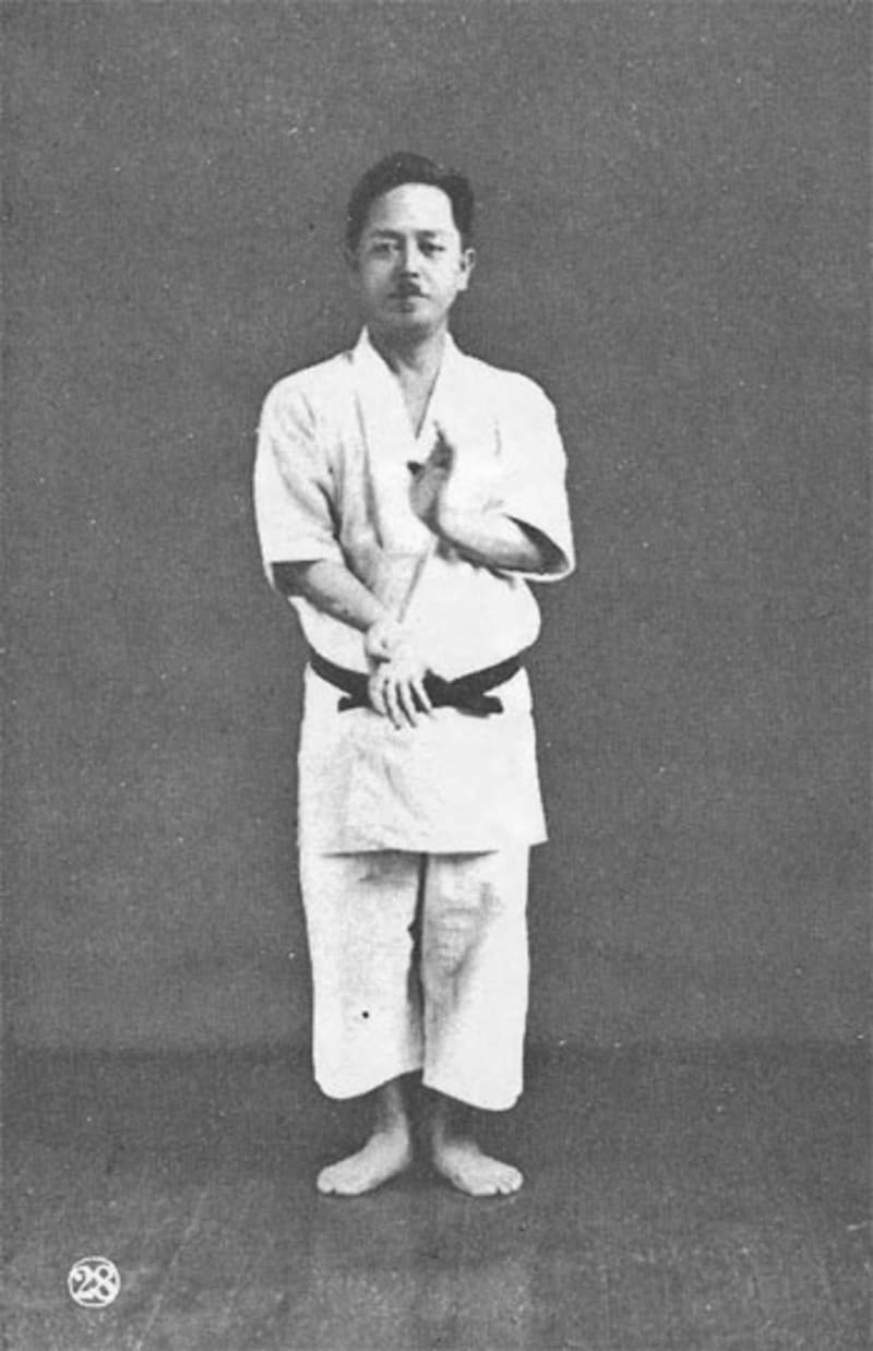 Kenwa Mabuni (1889–1952), Begründer des Shitō-ryū Karate, Porträt