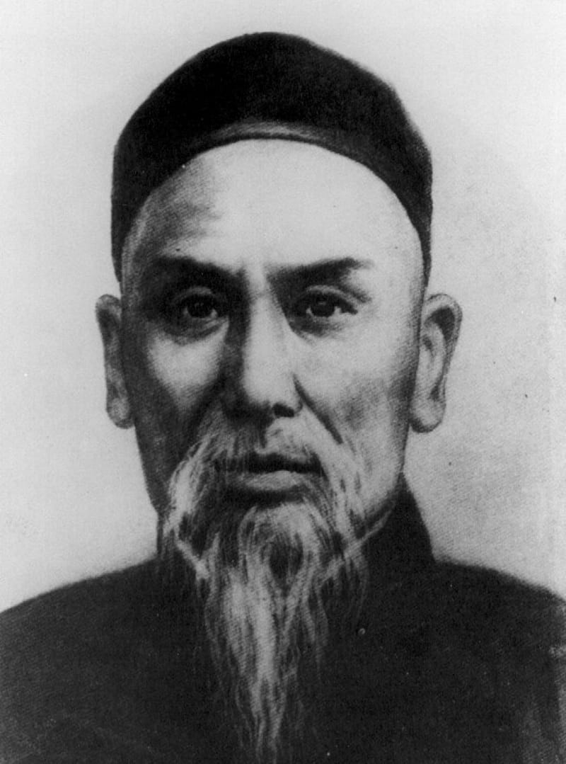 Yang Luchan, Begründer des Yang-Stil-Taijiquan, historische Darstellung