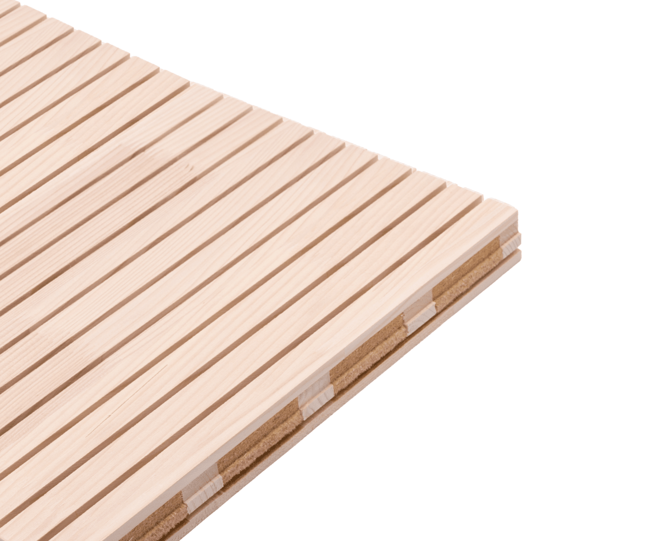 Schematische Darstellung Akustikverkleidungen made of LIGNO®