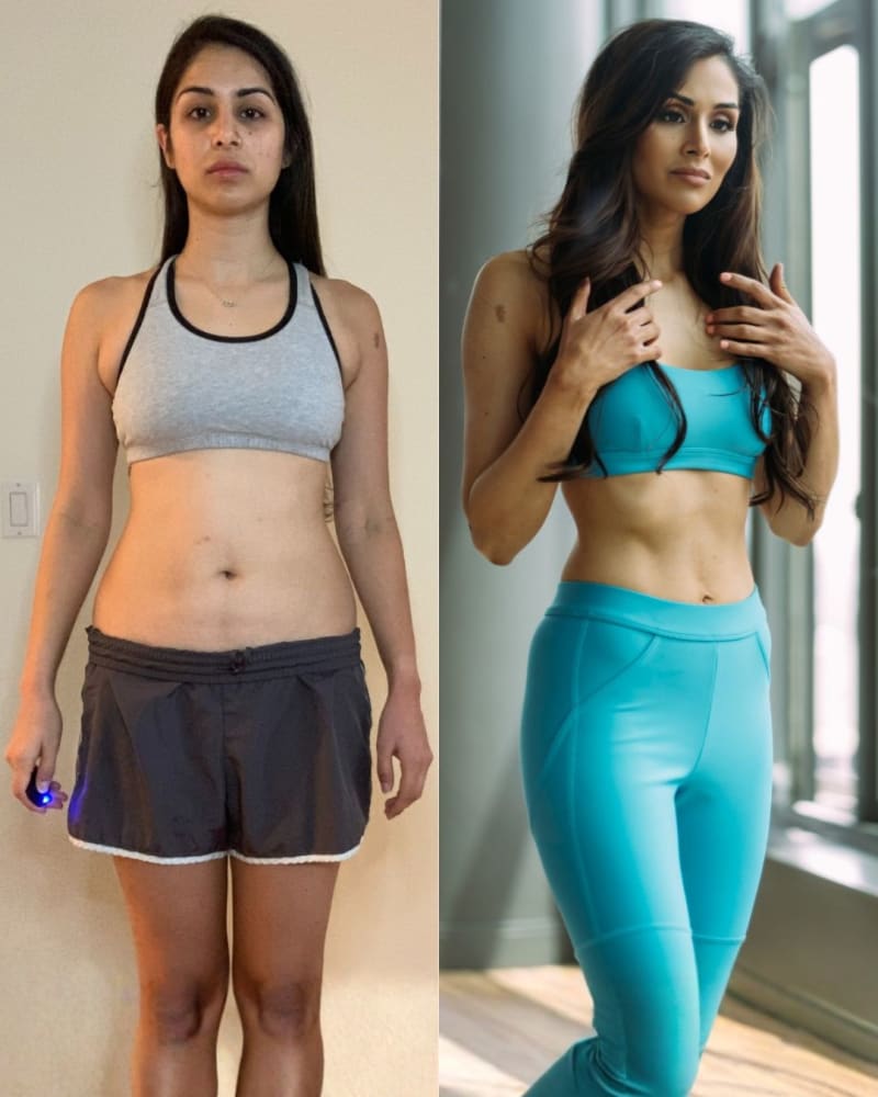 Dr. Asmi Sanghvi before and after