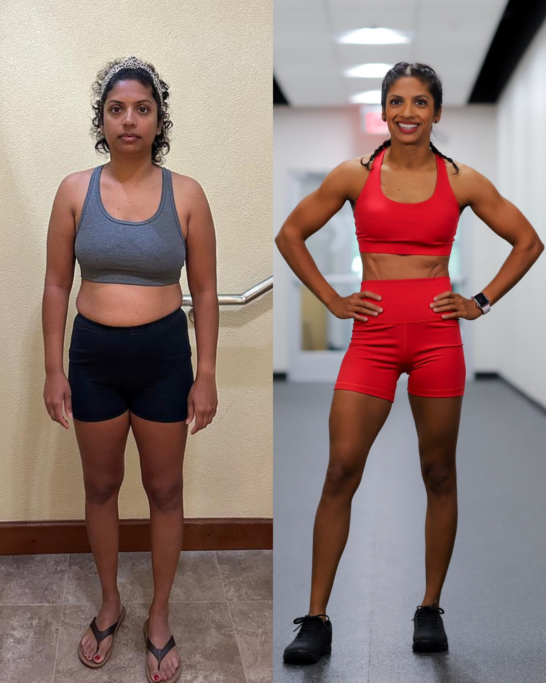 Nisha's transformation