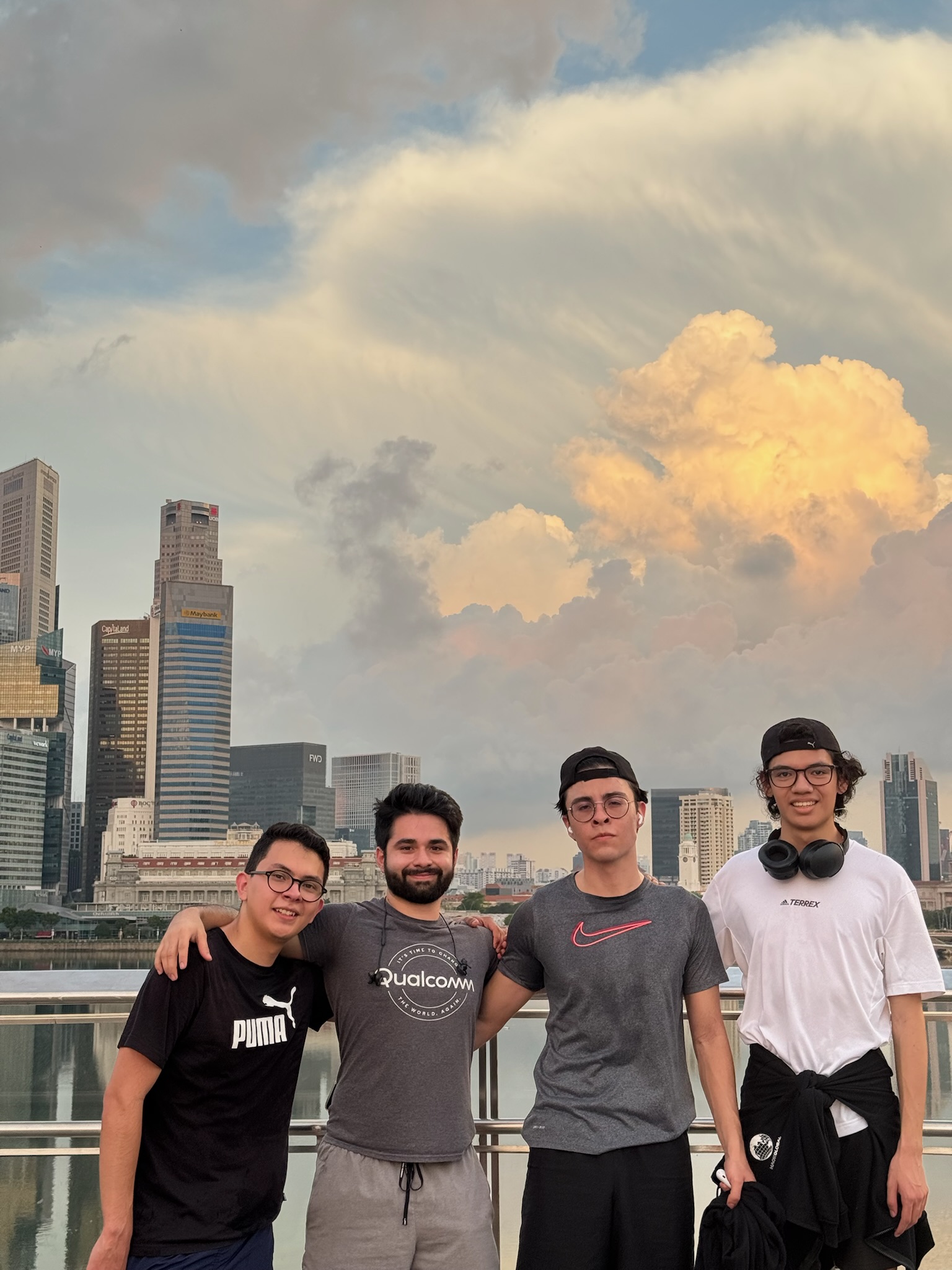 Amanecer en Marina Bay - Singapur