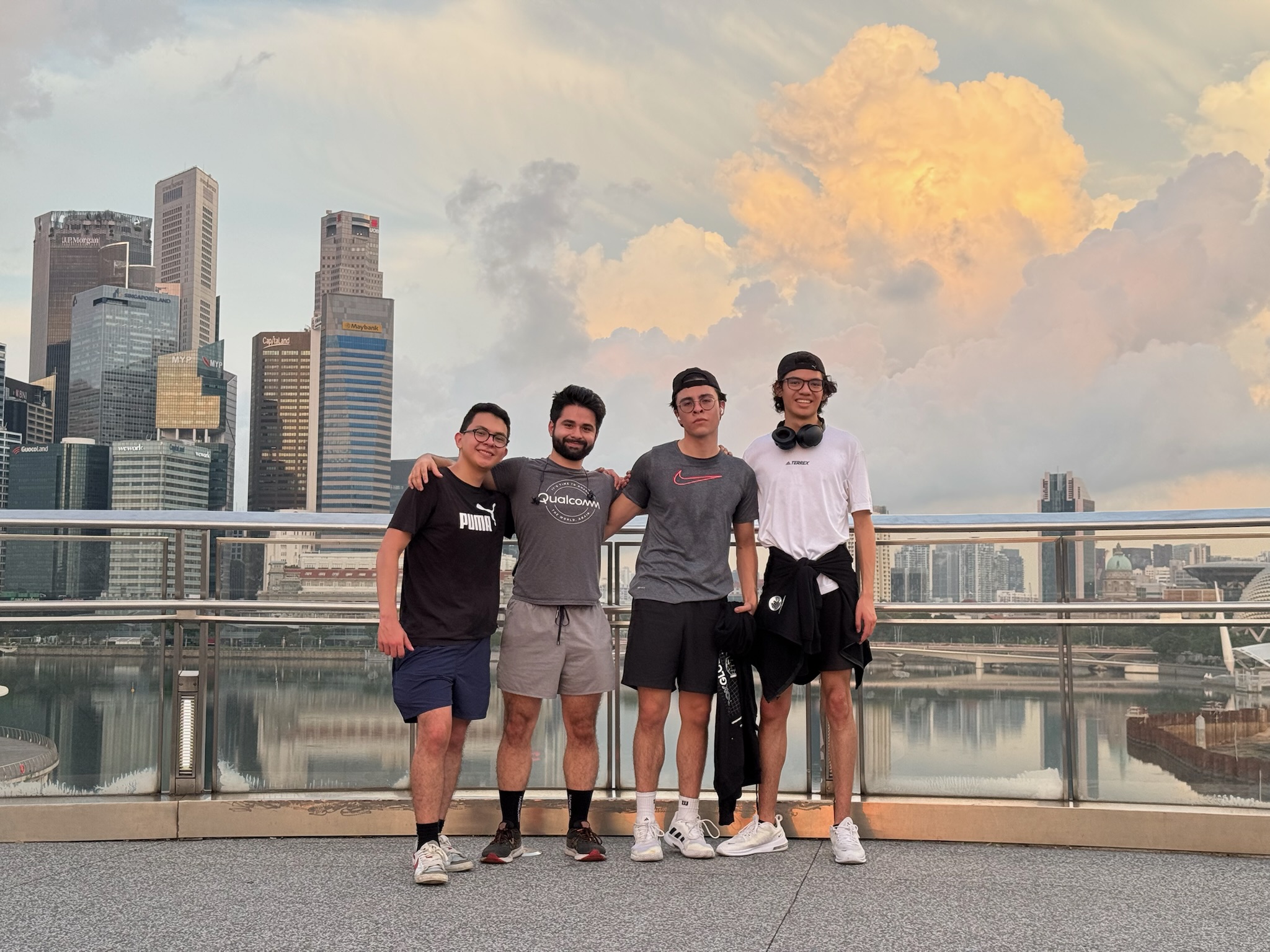 Amanecer en Marina Bay - Singapur
