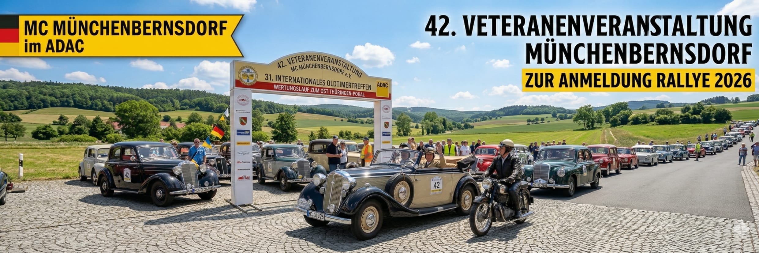 Anmeldung geöffnet: 43. Oldtimertreffen 2026