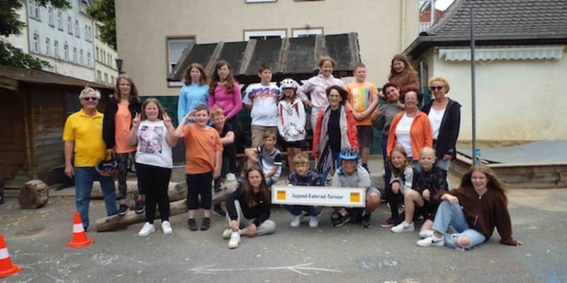 Fahrradturnier der Regelschule (5. Klasse)