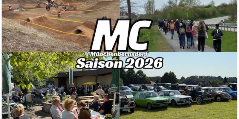 Saisonstart 2026 Volles Programm